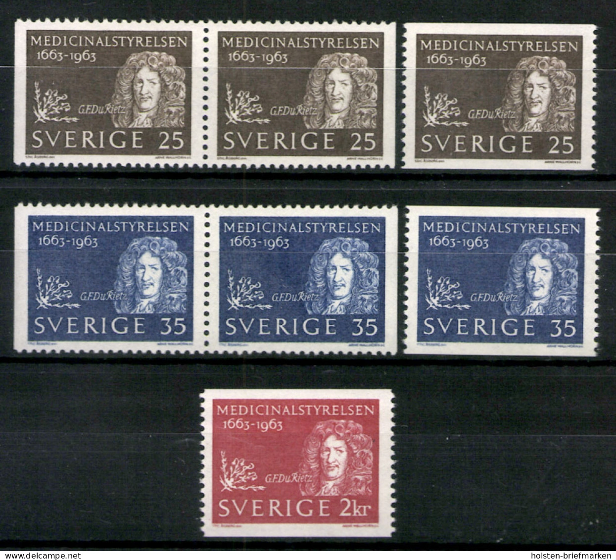 Schweden, MiNr. 508-510 A, DI, Dr, Postfrisch - Autres & Non Classés
