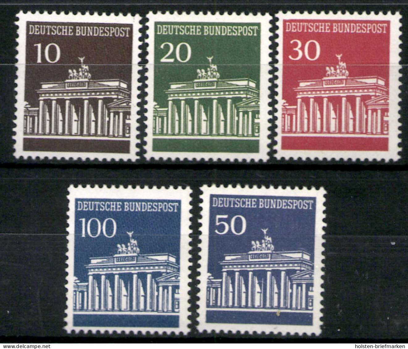 Deutschland (BRD), MiNr. 506-510 W, Postfrisch - Unused Stamps