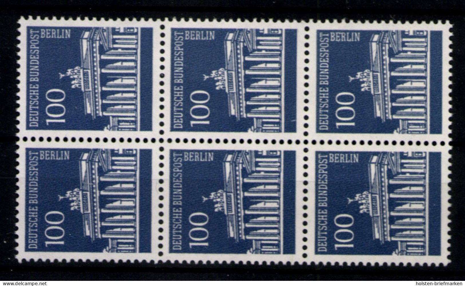 Berlin, MiNr. 290, 6er Block, Postfrisch - Unused Stamps