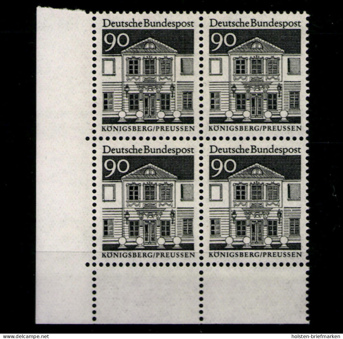 Deutschland (BRD), MiNr. 499, 4er Block Ecke Links Unten, Postfrisch - Unused Stamps