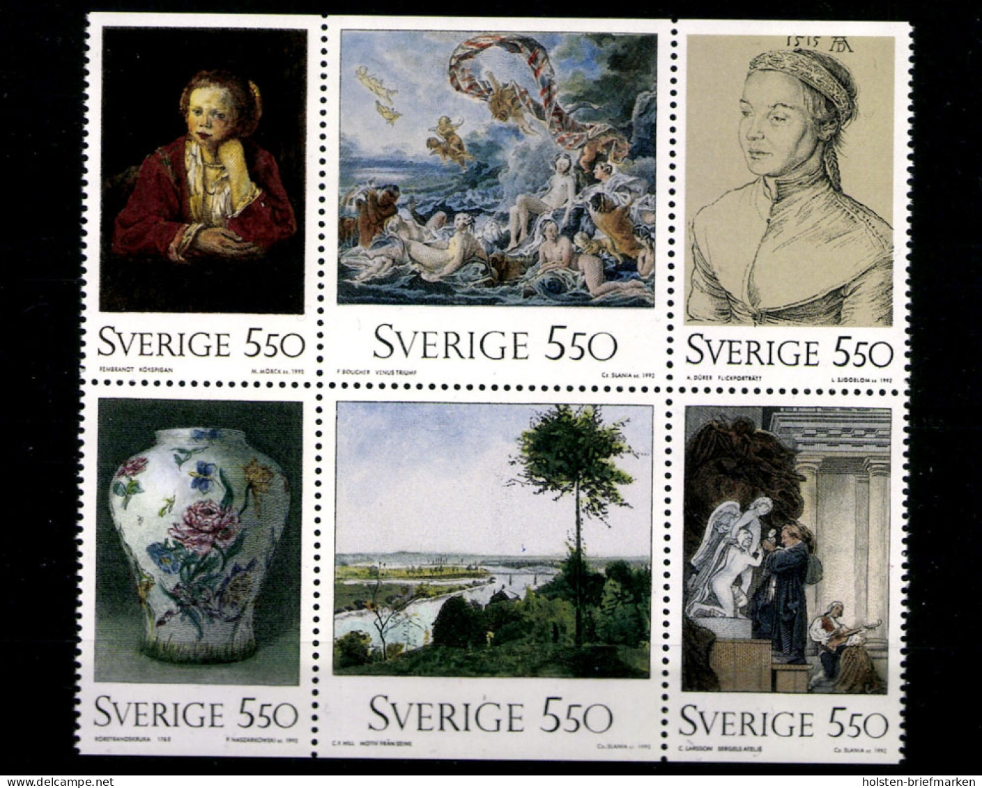Schweden, MiNr. 1732-1737, Postfrisch - Autres & Non Classés