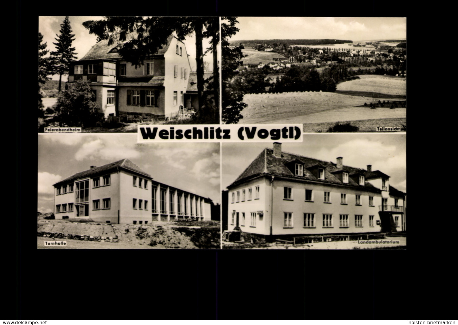 Weischlitz, Vogtland, 4 Bilderkarte - Other & Unclassified