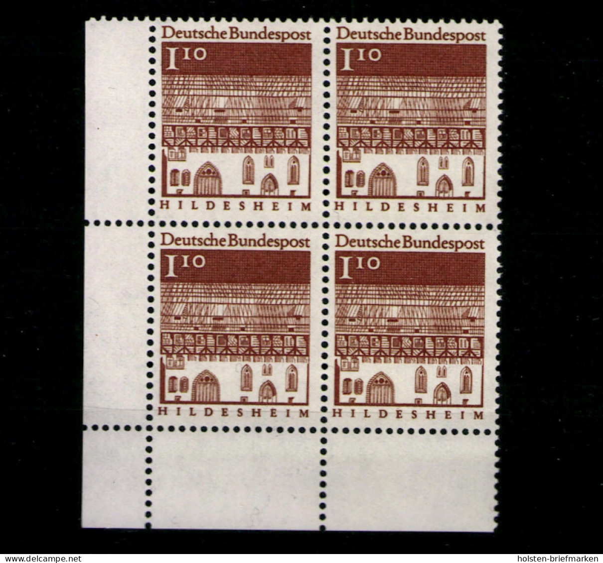 Deutschland (BRD), MiNr. 501, VB, Ecke Links Unten, Postfrisch - Unused Stamps