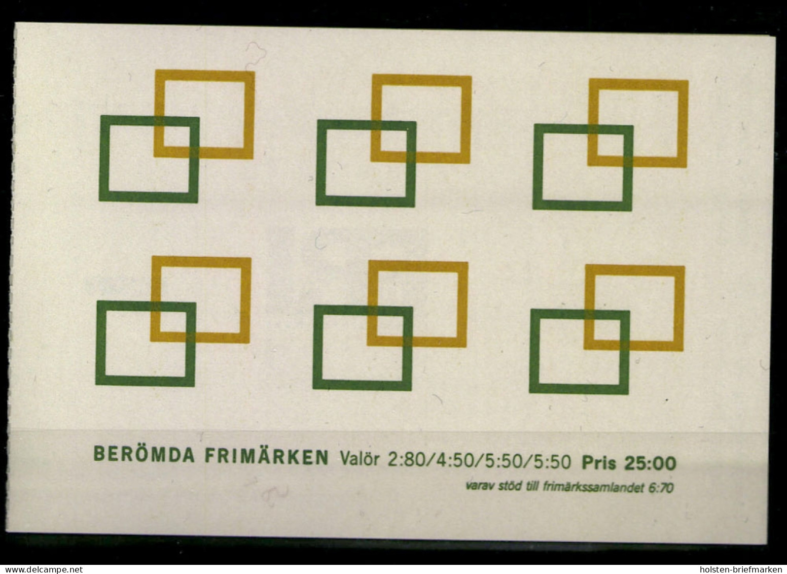 Schweden, MiNr. 1714-1716, MH 170, Postfrisch - Altri & Non Classificati