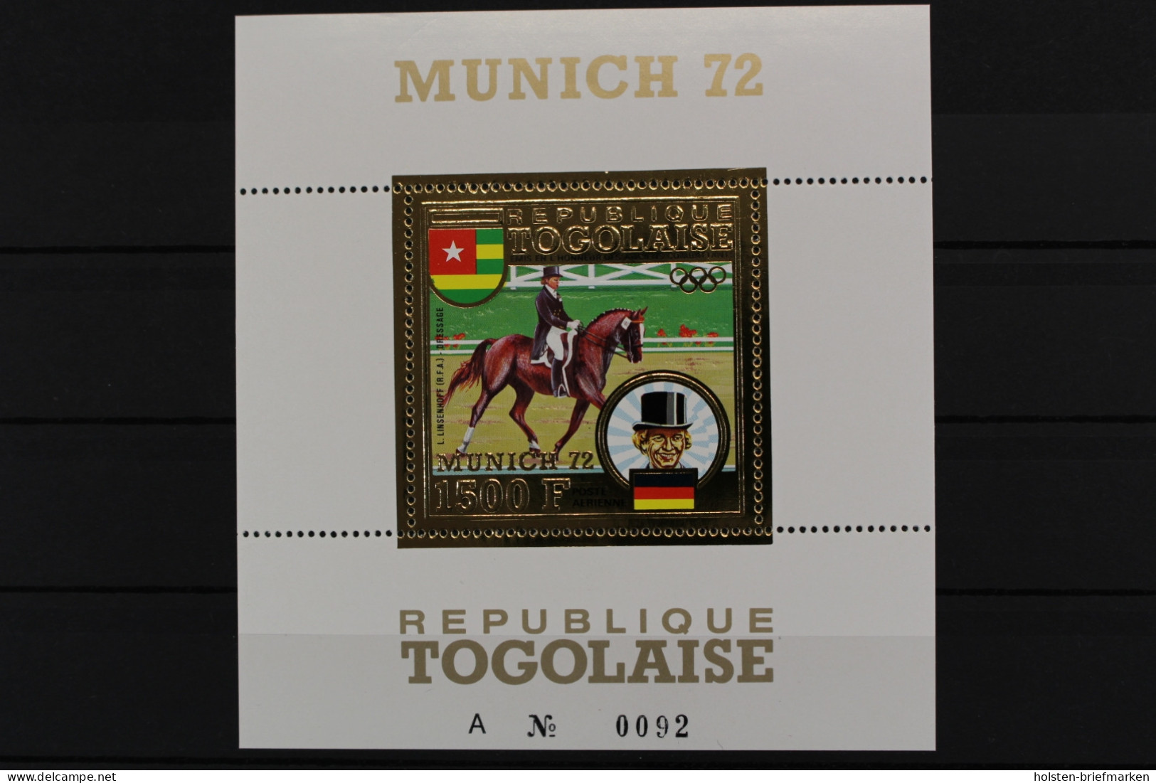 Togo, MiNr. Block 71, Postfrisch - Togo (1960-...)