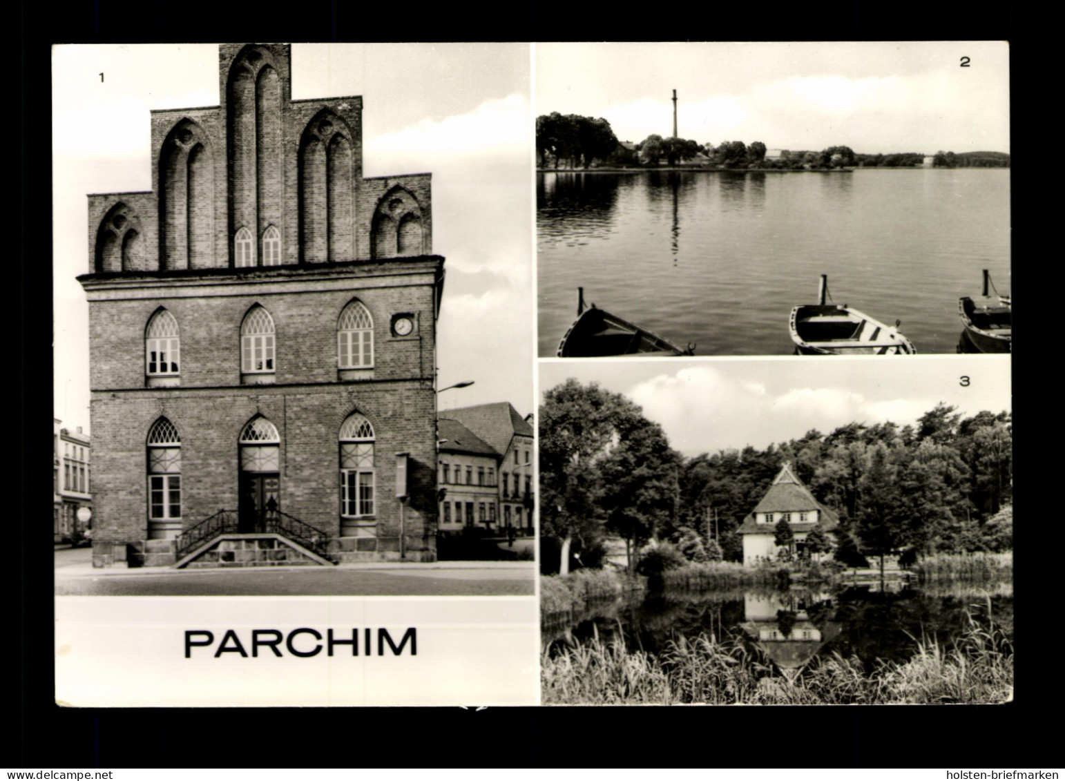 Parchim, Rathaus, Wockersee, Kinderkurheim - Autres & Non Classés