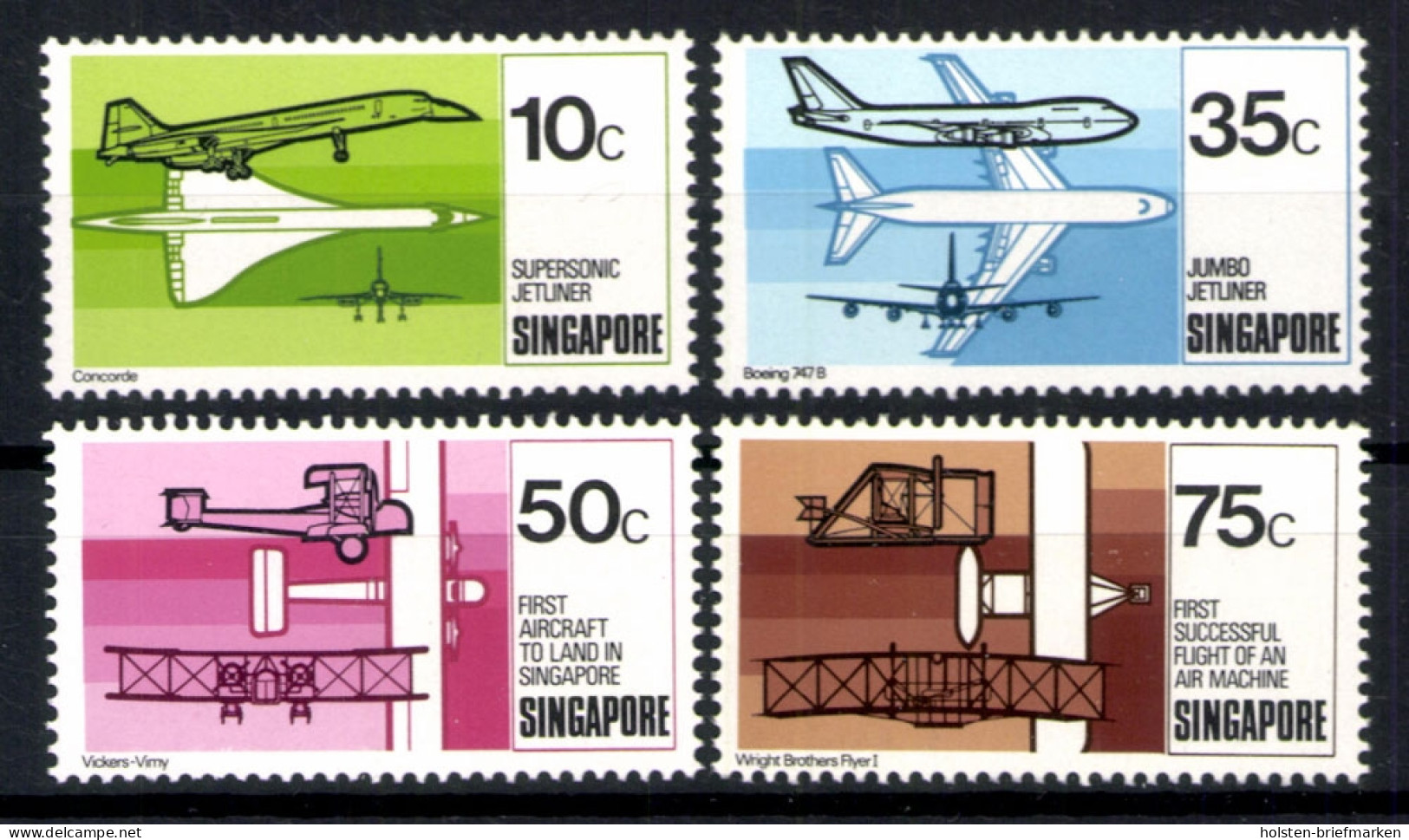Singapur, MiNr. 318-321, Postfrisch - Singapore (1959-...)