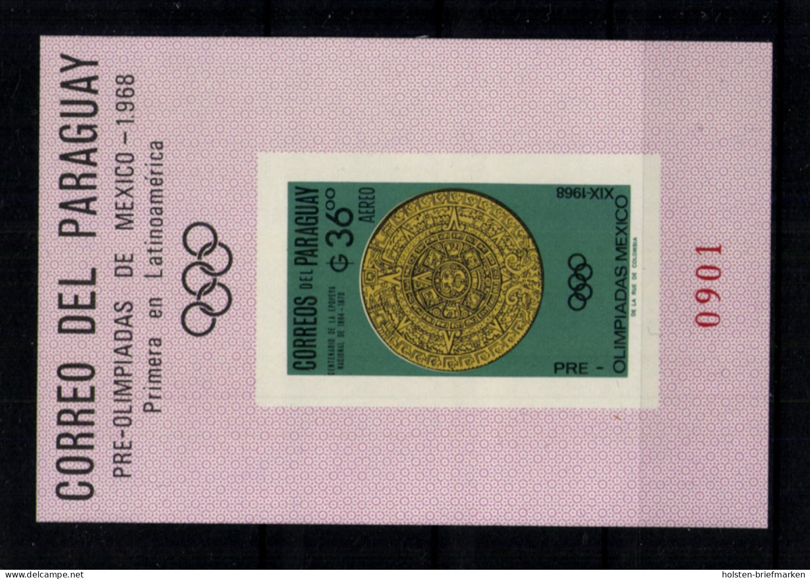 Paraguay, MiNr. Block 82, Postfrisch - Paraguay