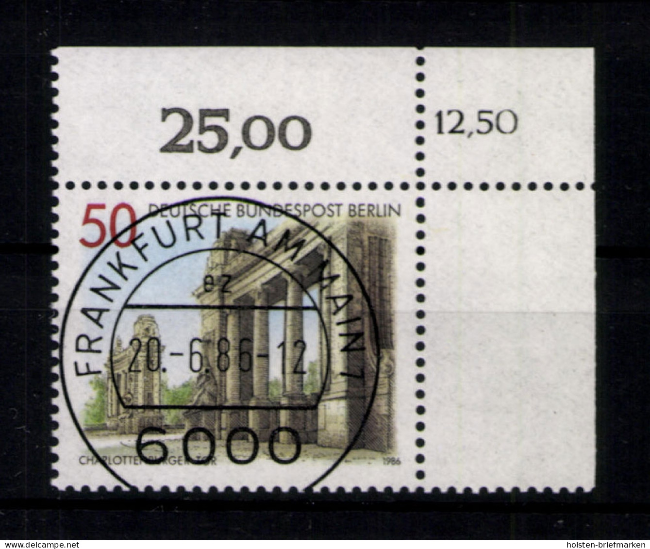 Berlin, MiNr. 761, Ecken Rechts Oben Mit Kbwz, Gestempelt - Used Stamps