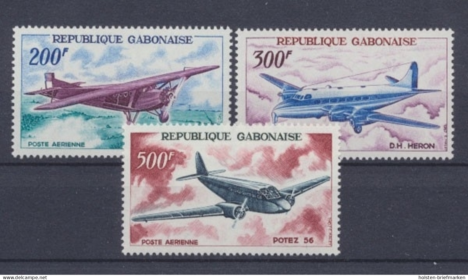 Gabun, MiNr. 273-275, Postfrisch - Gabón (1960-...)