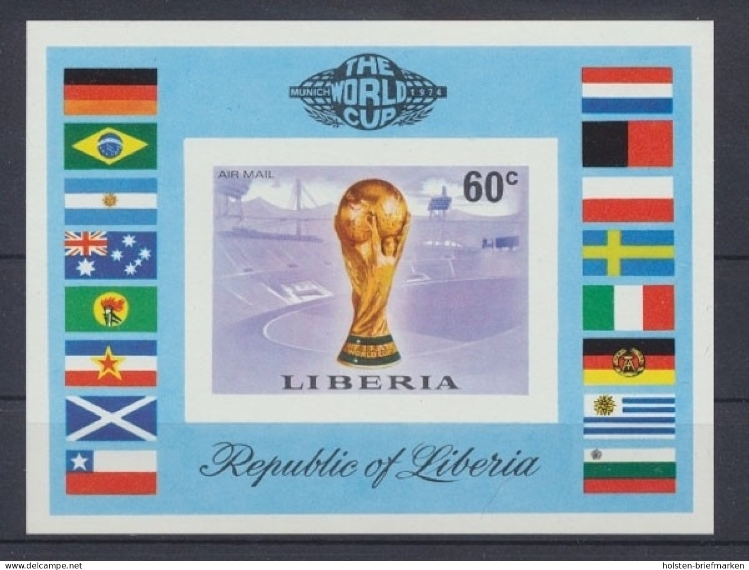 Liberia, MiNr. Block 72 B, Postfrisch - Liberia