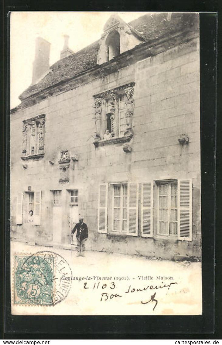 CPA Coulange-la-Vineuse, Vieille Maison  - Other & Unclassified