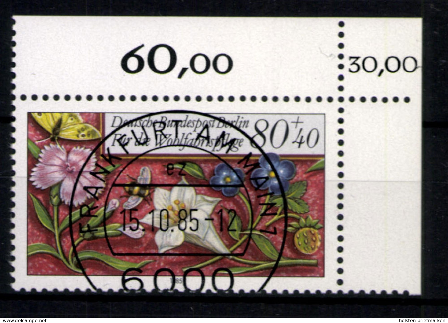 Berlin, MiNr. 746, Ecken Rechts Oben Mit Kbwz, Gestempelt - Used Stamps