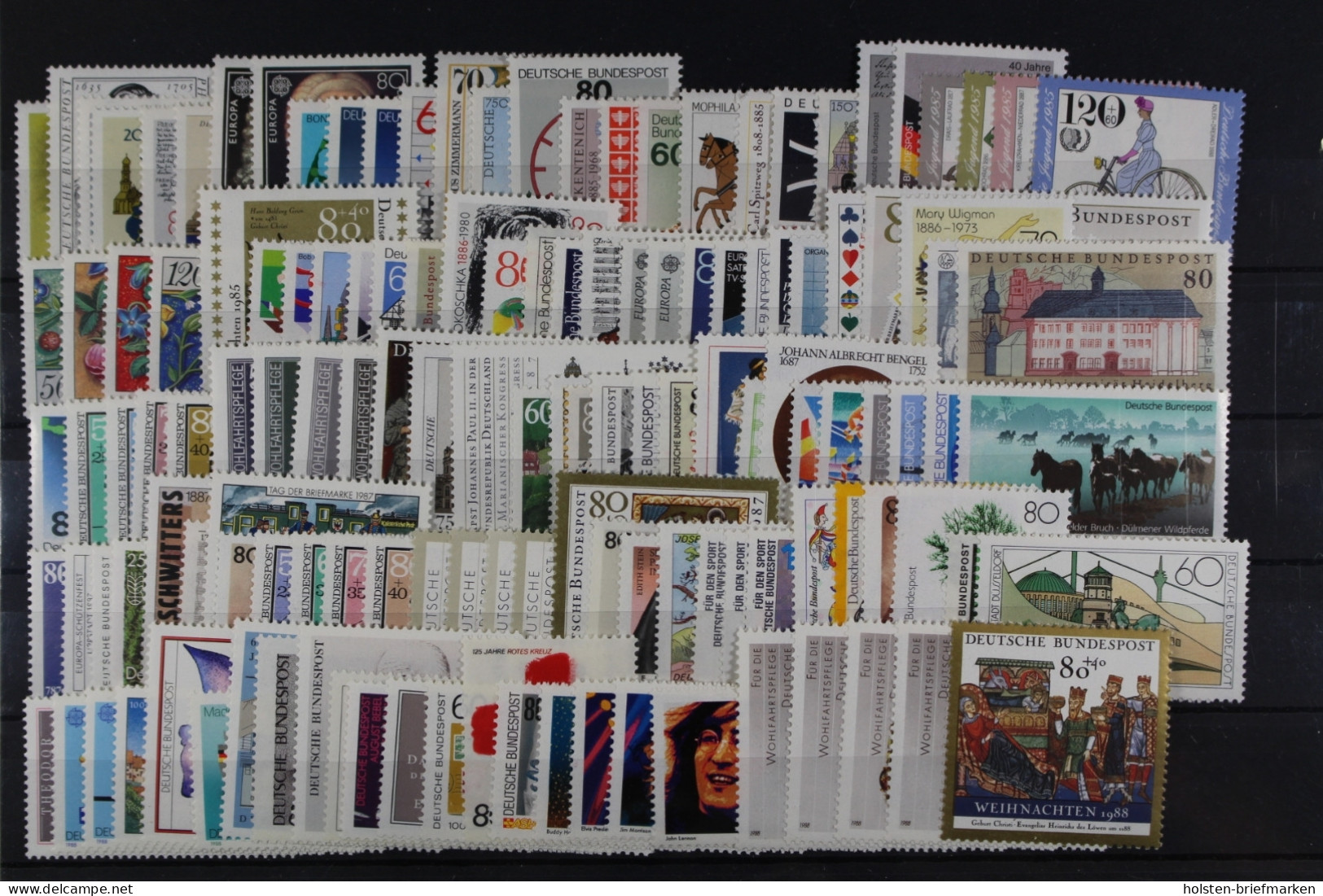 Deutschland, MiNr. 1234-1443 - Jahrgänge 1985-1989, Kollektion, Postfrisch - Unused Stamps