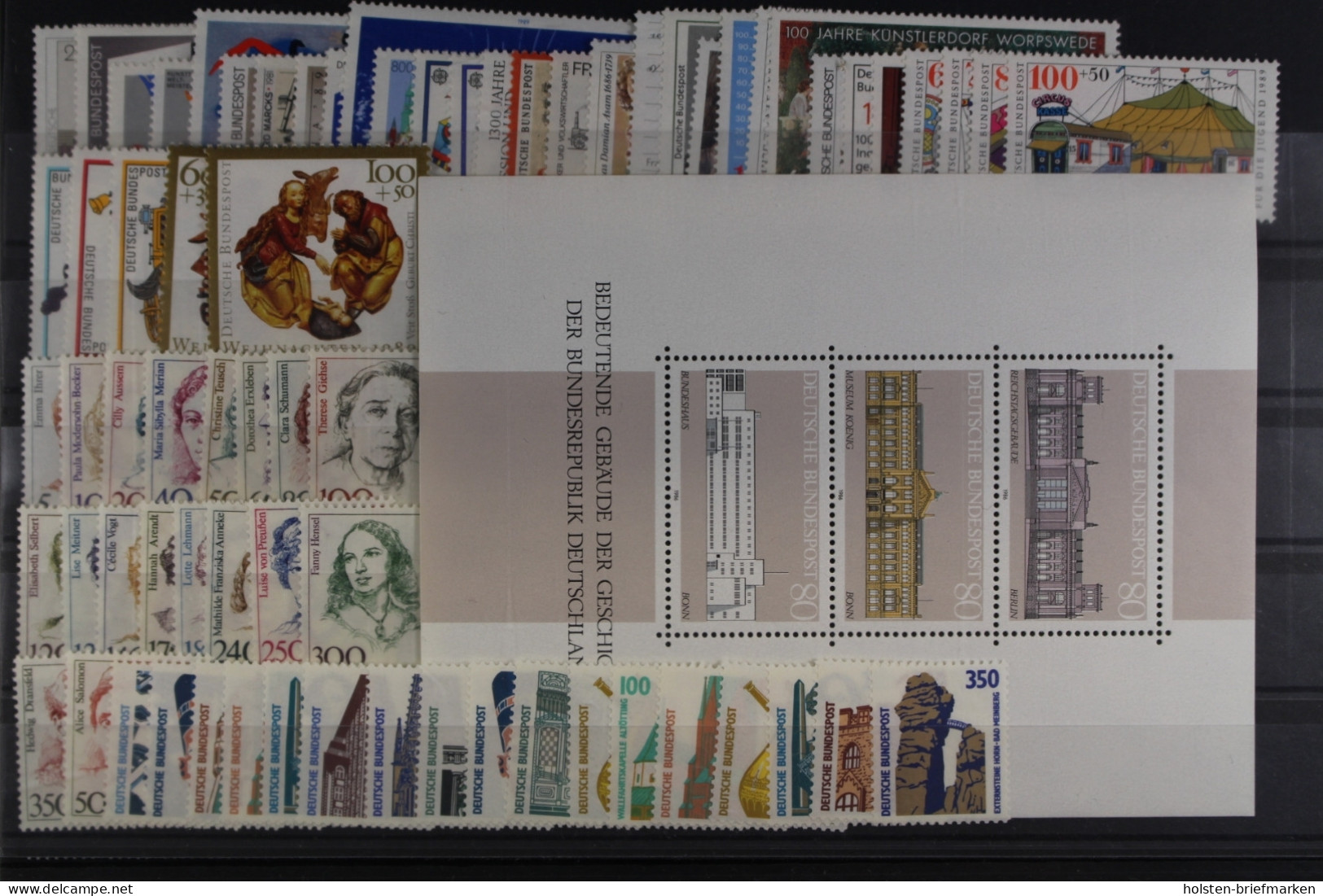 Deutschland, MiNr. 1234-1443 - Jahrgänge 1985-1989, Kollektion, Postfrisch - Unused Stamps