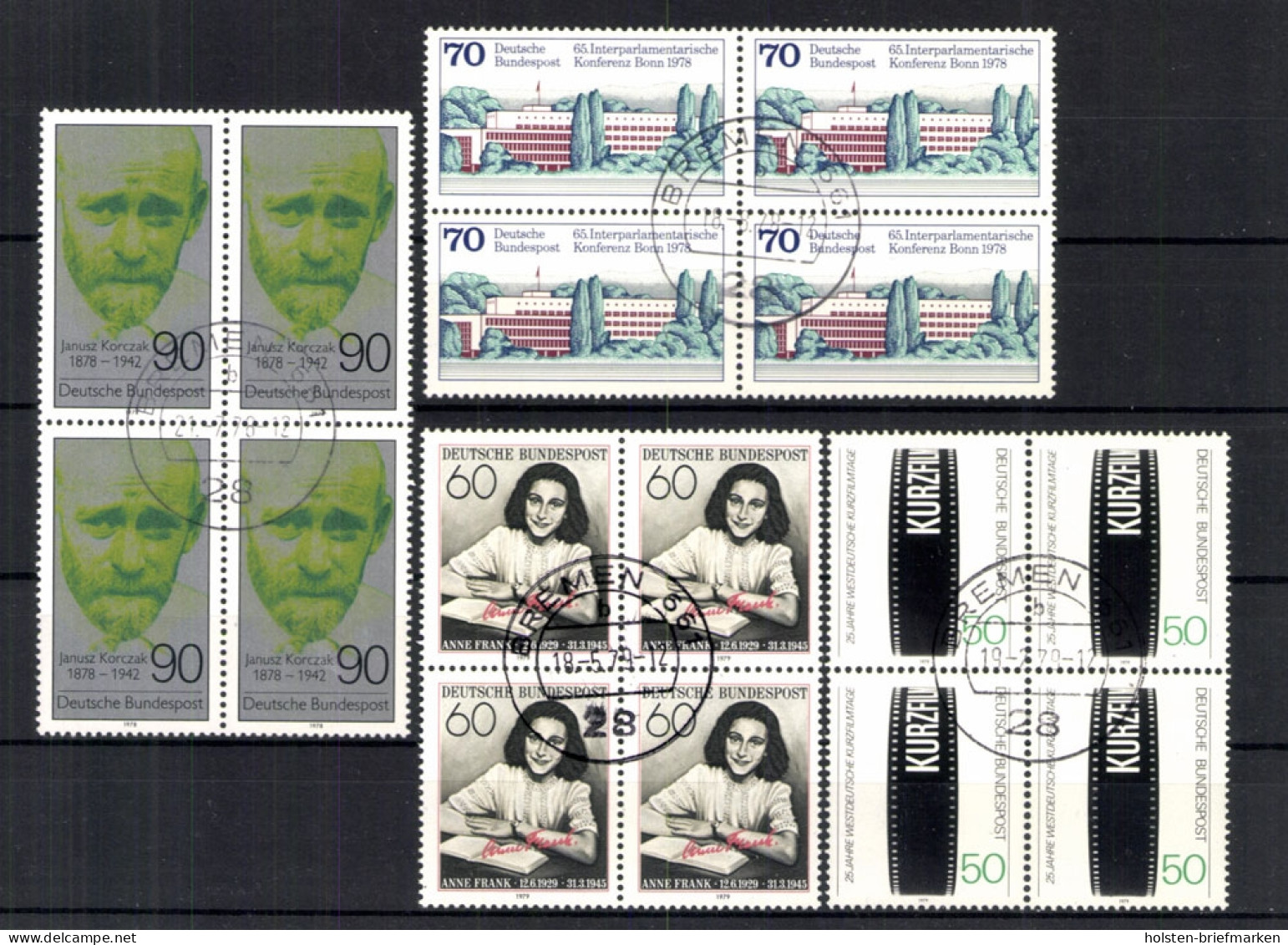 Deutschland (BRD), MiNr. 973,976,1003,1013 VB, Gestempelt - Used Stamps