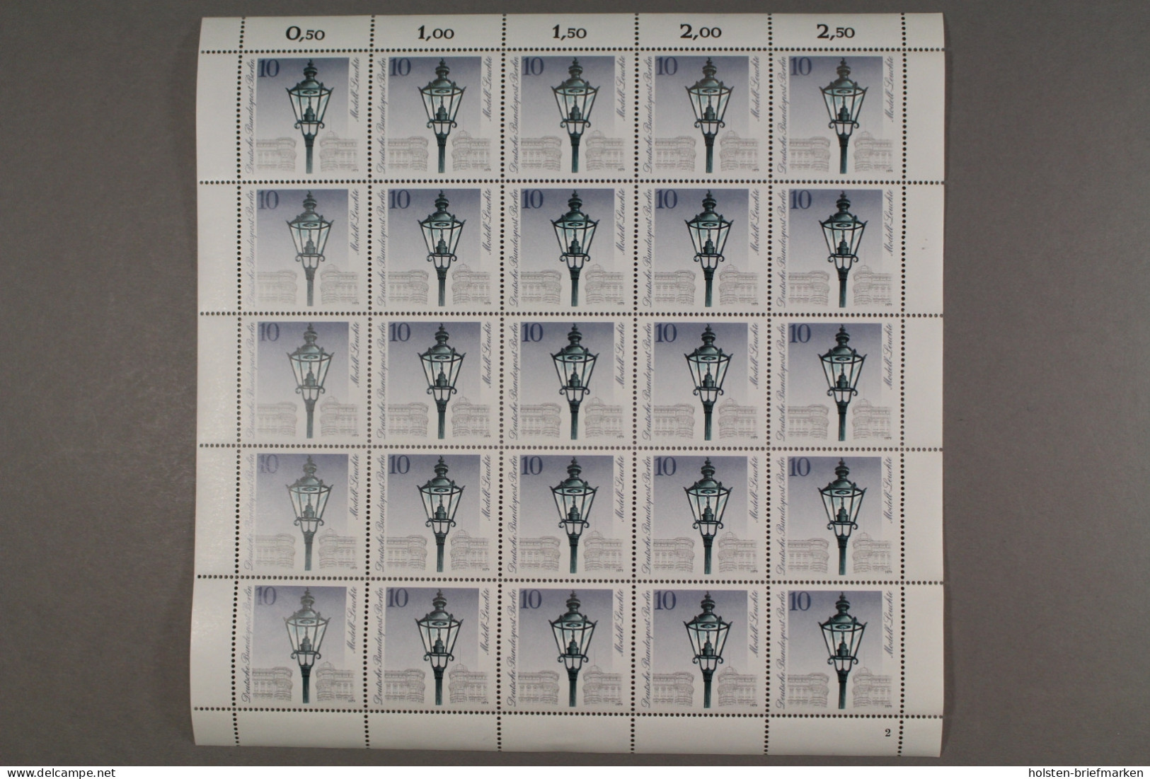 Berlin, MiNr. 603, 25er Bogen, FN 2, Postfrisch - Unused Stamps