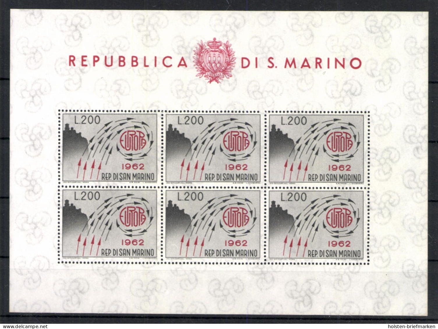 San Marino, MiNr. 749 Kleinbogen, Postfrisch - Andere & Zonder Classificatie