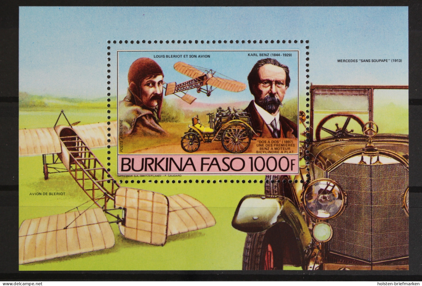 Burkina Faso, MiNr. Block 102, Postfrisch - Burkina Faso (1984-...)