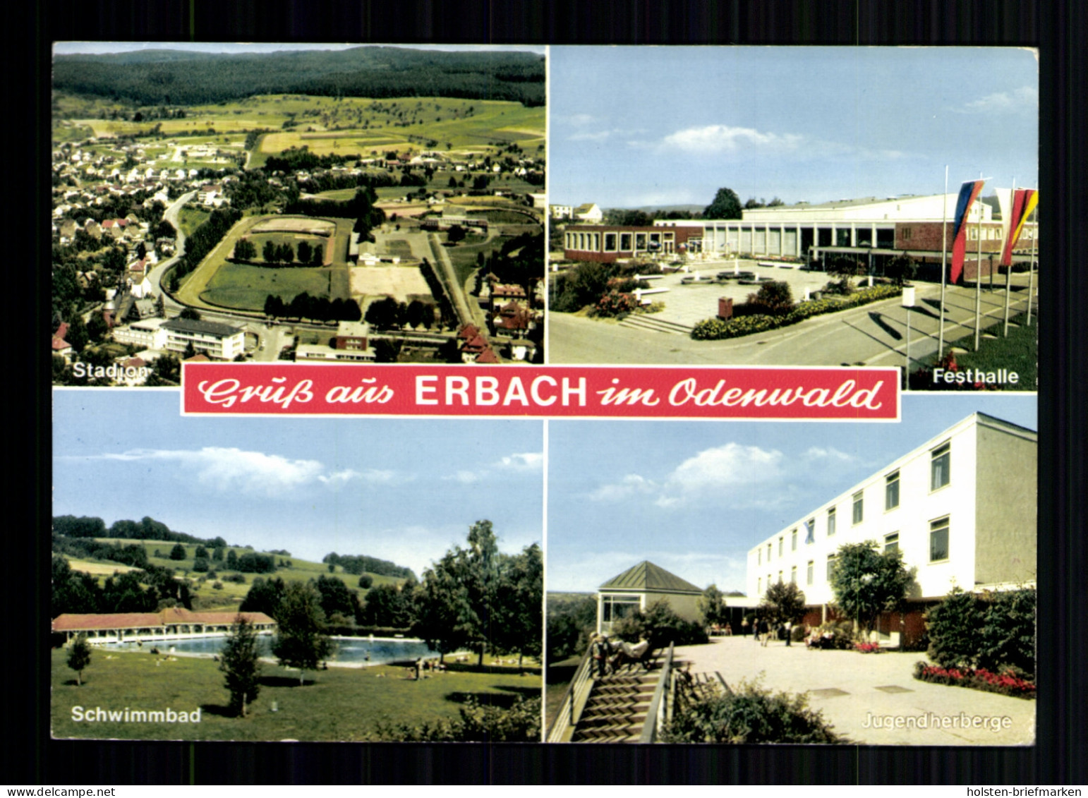 Erbach Im Odenwald, 4 Bilderkarte - Autres & Non Classés