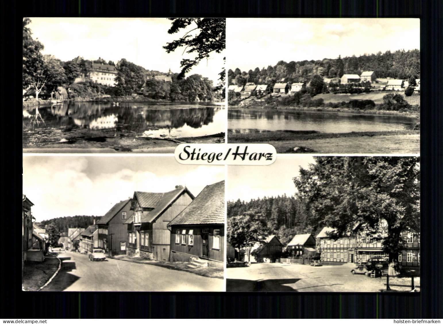 Stiege / Harz, 4 Ortsansichten - Autres & Non Classés