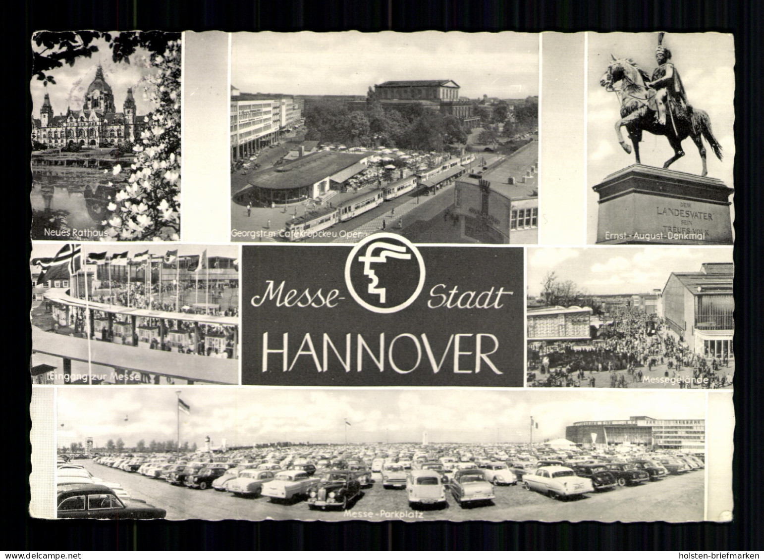 Hannover, Neues Rathaus, Cafe Kröpcke, Denkmal, Messegelände - Autres & Non Classés