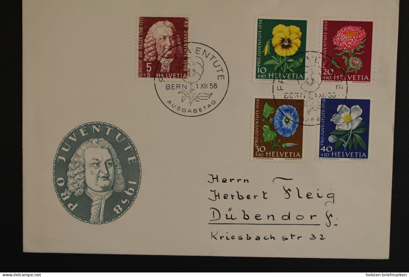 Schweiz, MiNr. 663-667, FDC - FDC