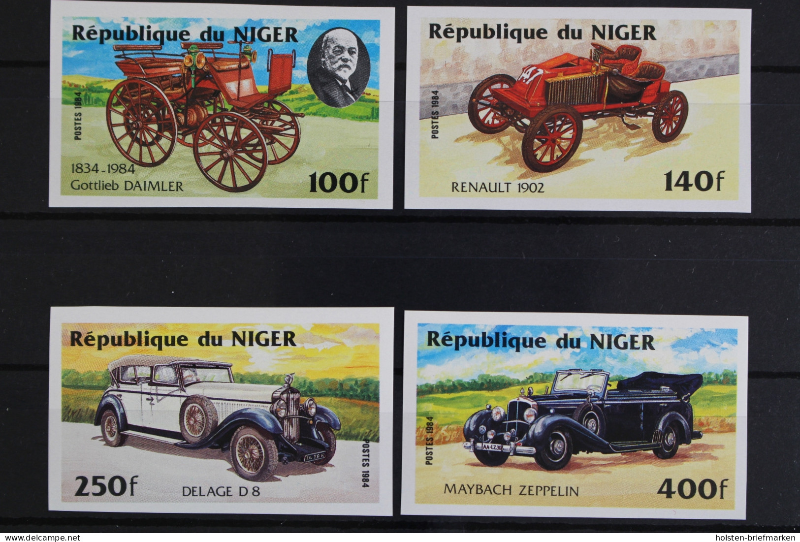 Niger, MiNr. 892-895 Ungezähnt, Postfrisch - Niger (1960-...)