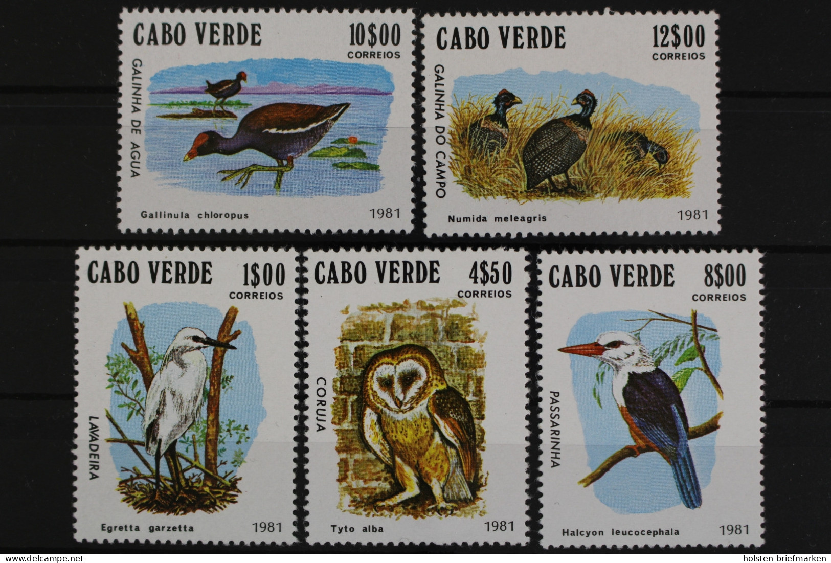 Kap Verde, MiNr. 445-449, Postfrisch - Cap Vert