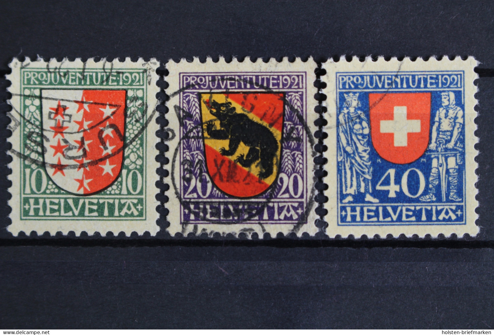 Schweiz, MiNr. 172-174, Gestempelt - Neufs