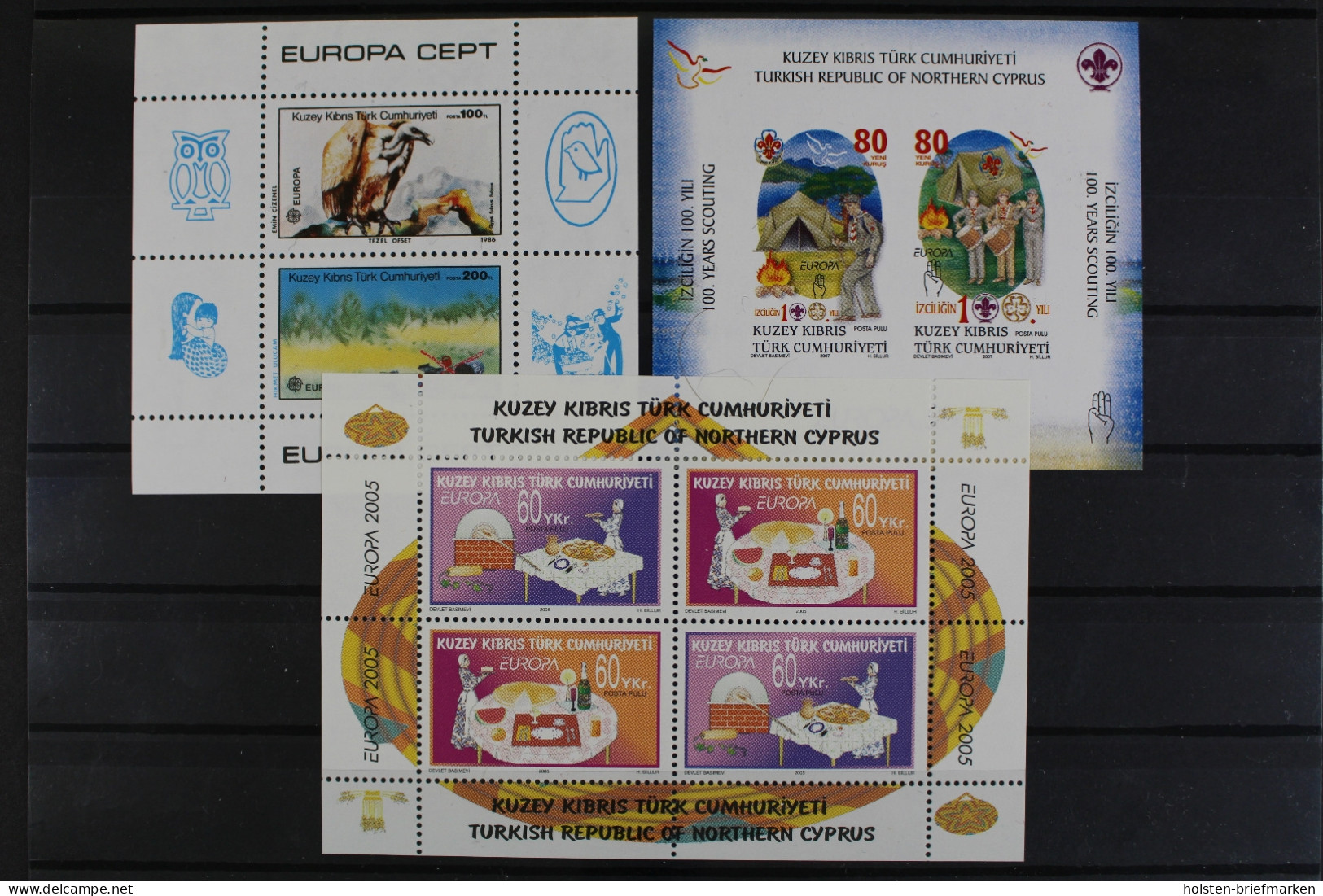 Türkisch- Zypern, MiNr. Block 5, 23, 26, Postfrisch - Unused Stamps