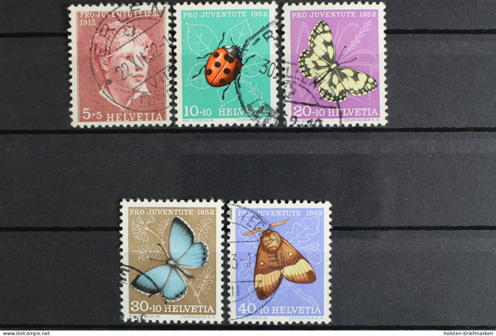 Schweiz, MiNr. 575-579, Gestempelt - Nuevos