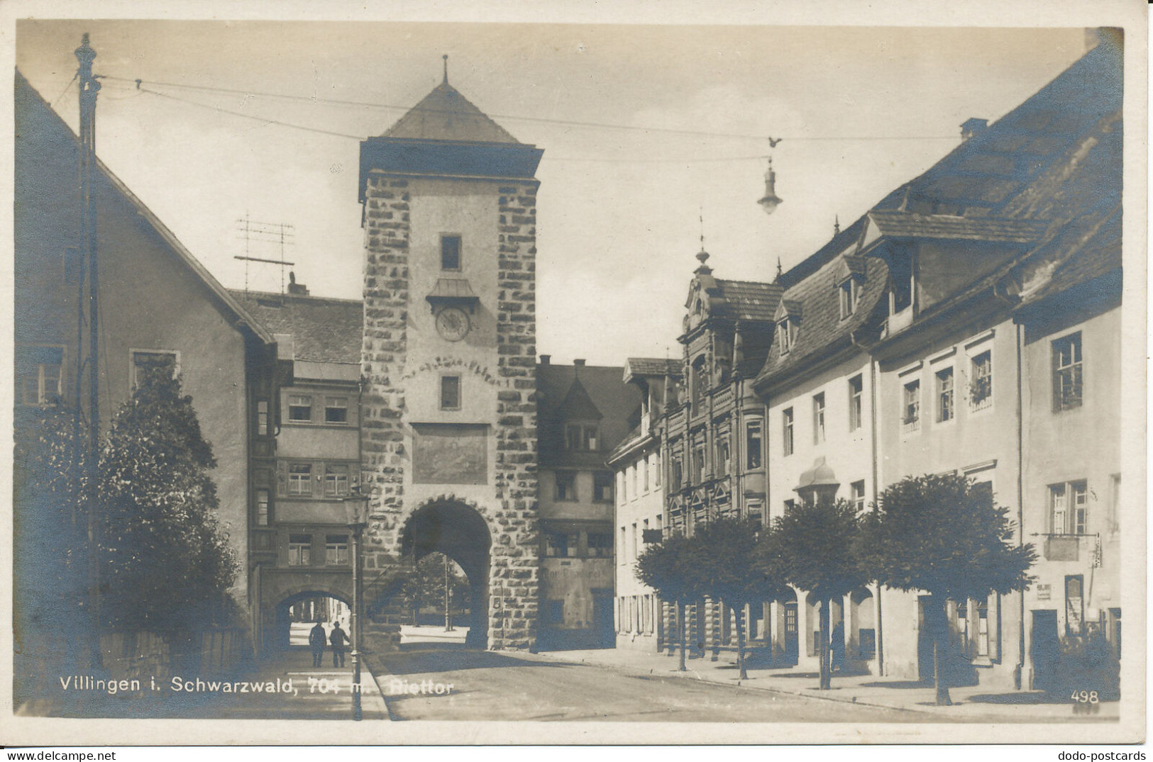 PC38527 Villingen I. Schwarzwald 704 M. Riettor. Emil Hartmann. B. Hopkins - Monde