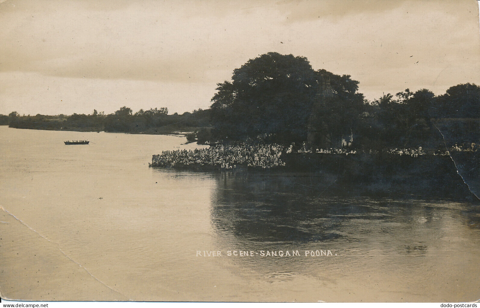 PC43296 River Scene. Sangam Poona. B. Hopkins - Monde