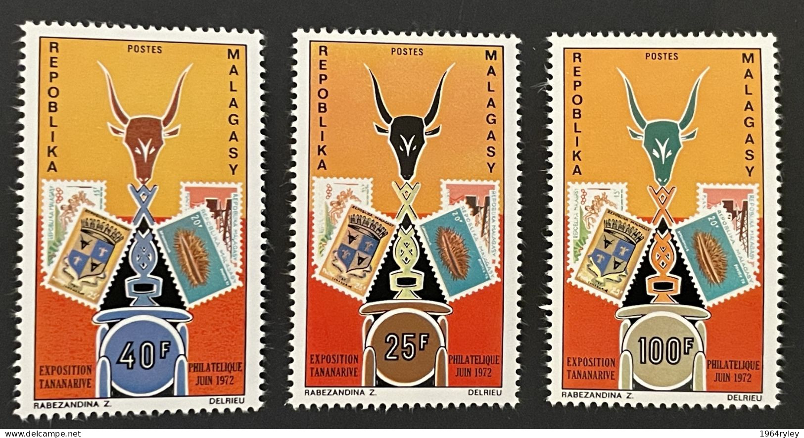 MADAGASCAR  - MNH** - 1972 - # 505/507 - Madagascar (1960-...)