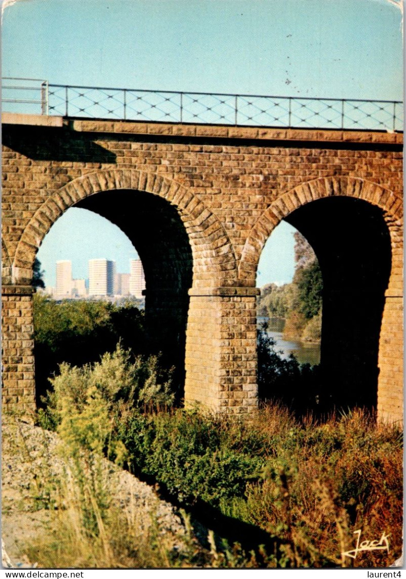 29-3-2024 (4 Y 21) France - Nantes (posted 1973) - Résidence Beaulieu Et Pont - Brücken