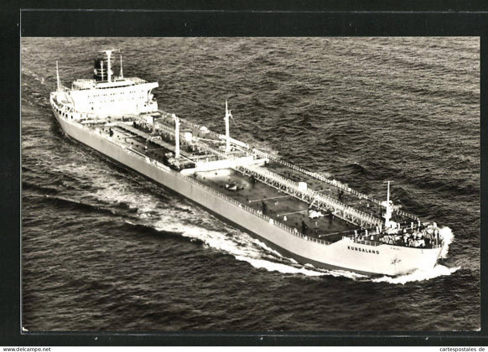 AK Handelsschiff M. T. Kungaland Auf Hoher See  - Cargos