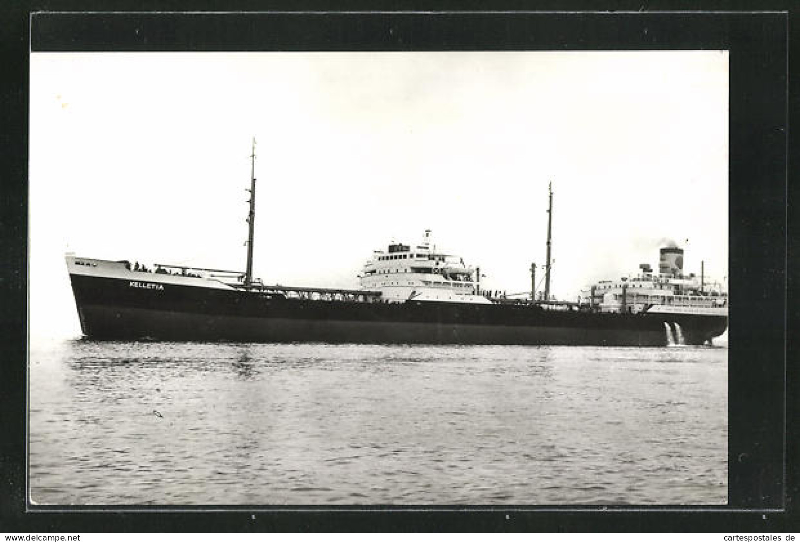AK Handelsschiff S.S. Kelletia Auf Hoher See  - Cargos