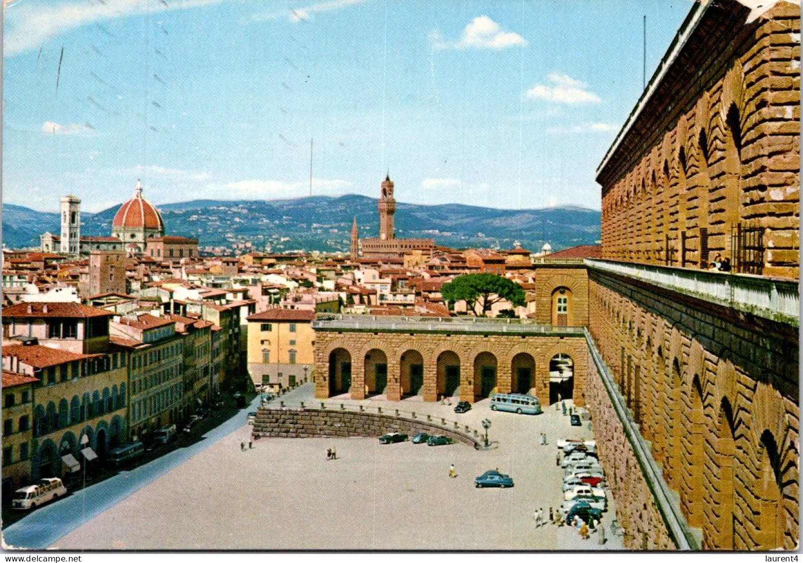 29-3-2024 (4 Y 22) Italy (posted To France 1980) Firenze Panorama From Palace - Firenze (Florence)