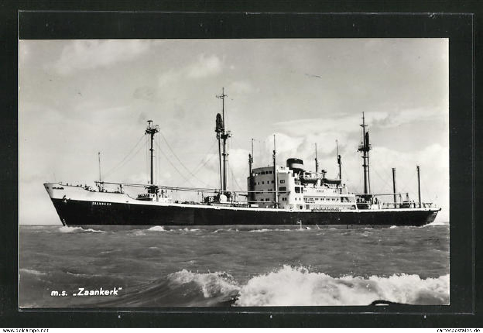 AK Handelsschiff M.S. Zaankerk, United Netherlands Navigation Company  - Comercio