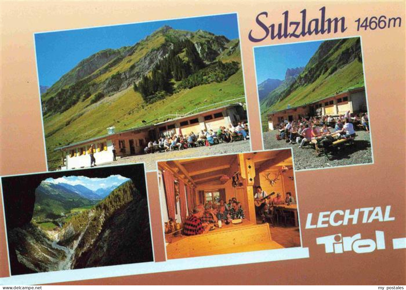 73967678 Holzgau_Tirol_AT Sulzlalm Im Lechtal Alpenpanorama - Andere & Zonder Classificatie