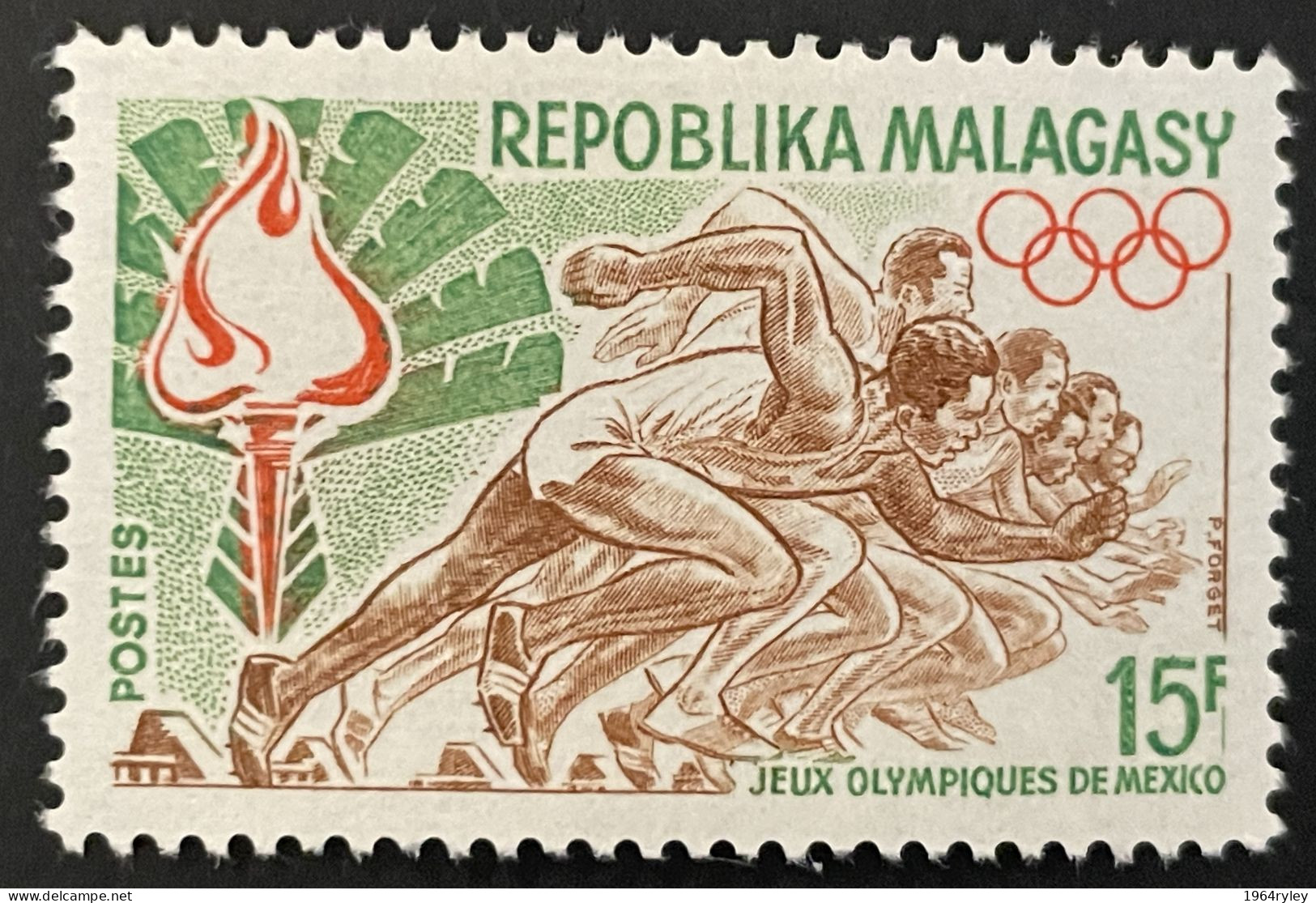 MADAGASCAR  - MH* - 1968 - # 467 - Madagascar (1960-...)