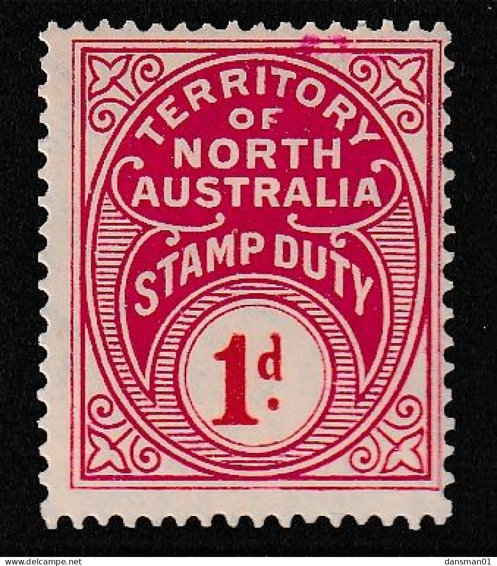 Northern Territory 1935 1d Stamp Duty Mint Never Hinged - Fiscali