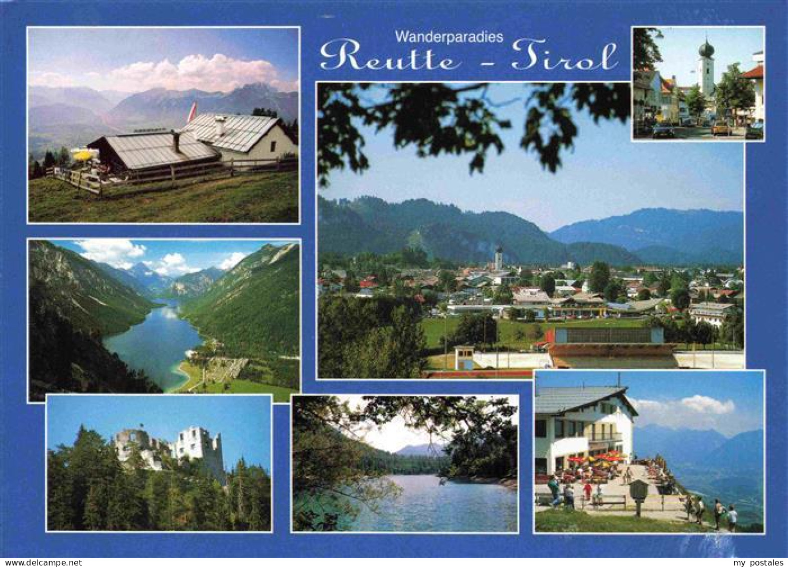 73967667 Reutte_Tirol_AT Panorama Alpen Berghaus Schloss Bergsee - Sonstige & Ohne Zuordnung