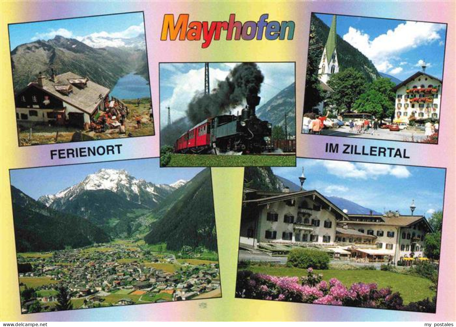 73967666 Mayrhofen_Zillertal_AT Olpererhuette Schlegeis-Stausee Zillertalbahn Or - Sonstige & Ohne Zuordnung