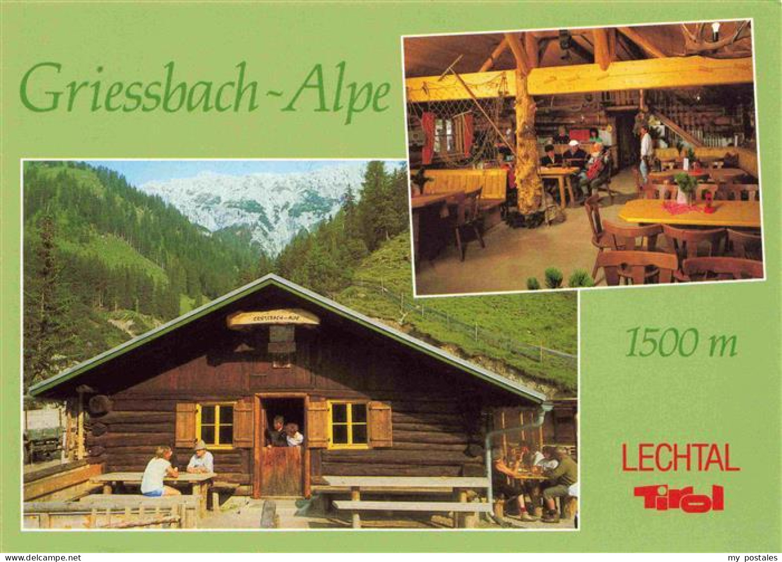 73967664 Griessbach-Alpe_1500m_Haeselgehr_Tirol_AT Berghuette Im Lechtal - Autres & Non Classés