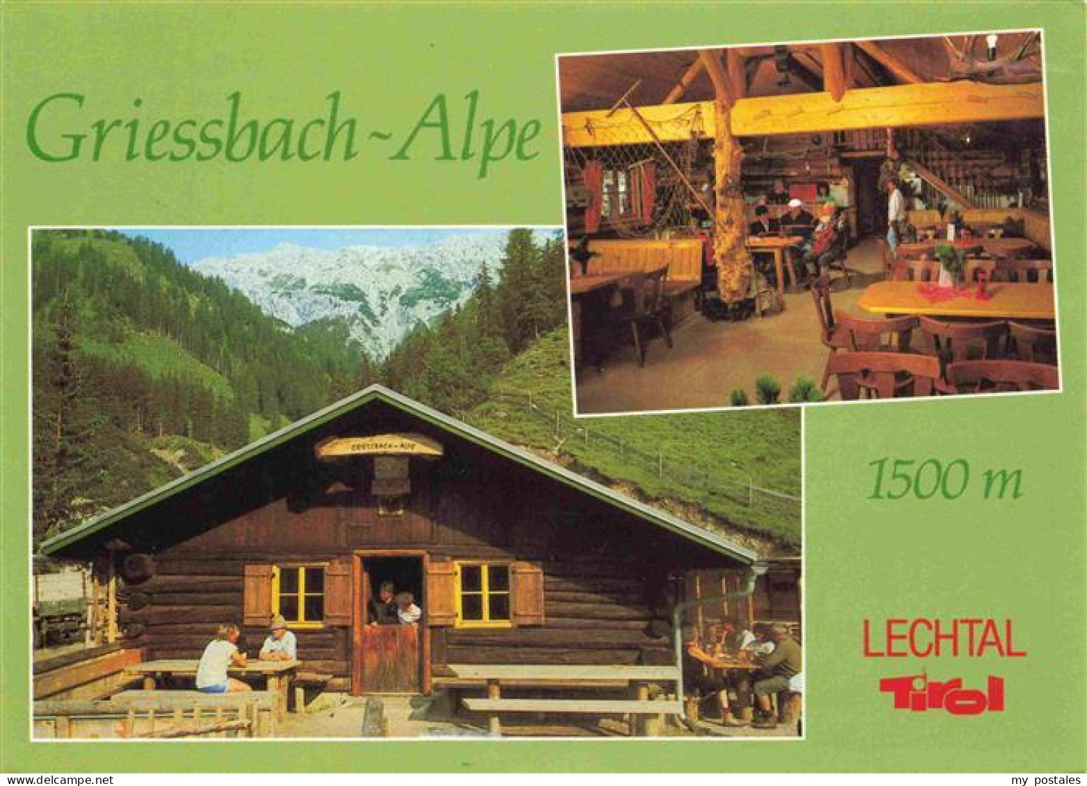 73967652 Griessbach-Alpe_1500m_Haeselgehr_Tirol_AT Berghuette Im Lechtal - Autres & Non Classés