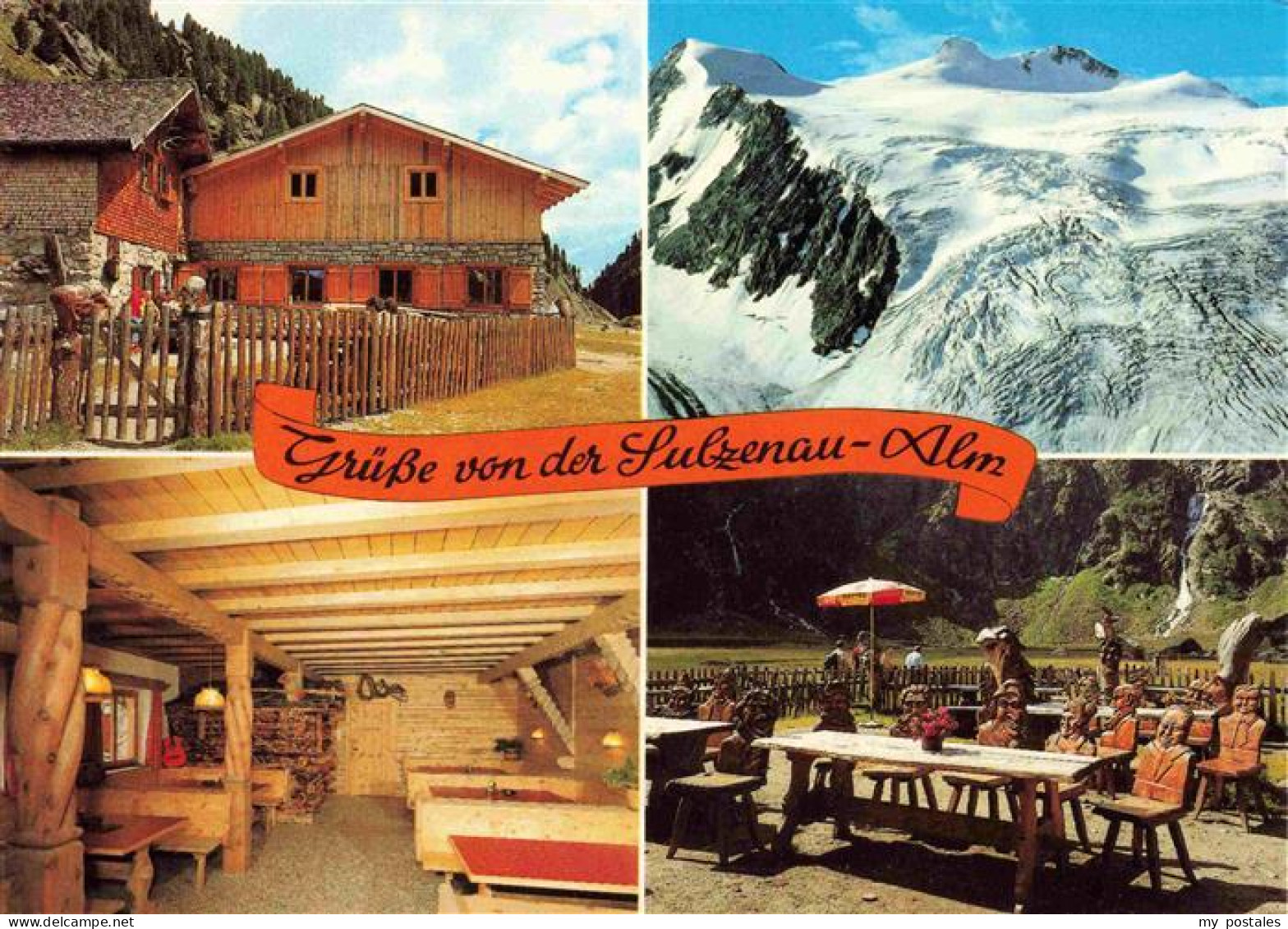 73967645 Neustift__Stubaital_Tirol_AT Alpenwirtschaft Sulzenau-Alm Gletscher Stu - Autres & Non Classés