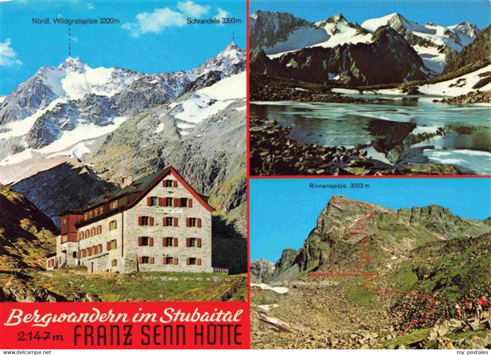 73967644 Franz-Sennhuette_2171m_Neustift_Stubaital_Tirol Bergwandern Im Stubaita - Sonstige & Ohne Zuordnung