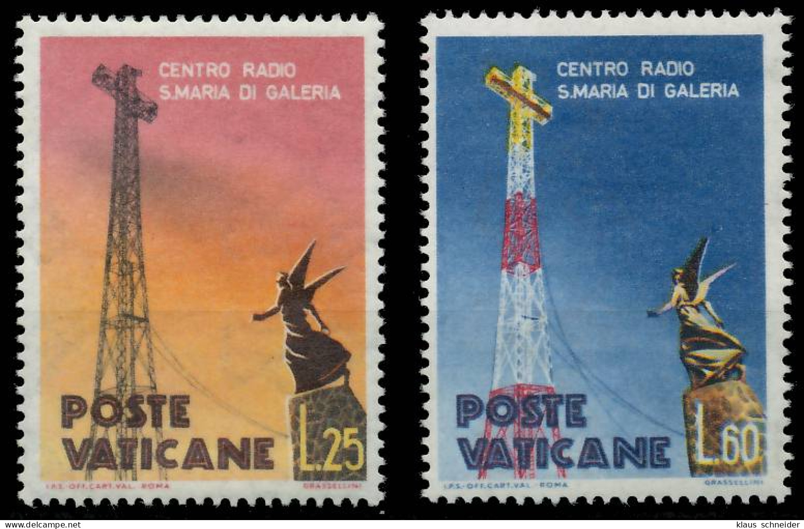 VATIKAN 1959 Nr 315-316 Postfrisch SF6A0D6 - Nuevos